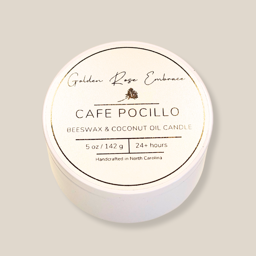 Cafe Pocillo 5oz Tin Candle