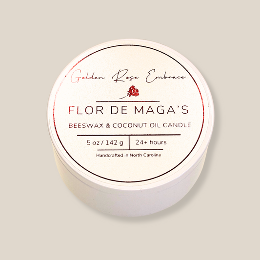 Flor De Maga's 5oz Tin Candle