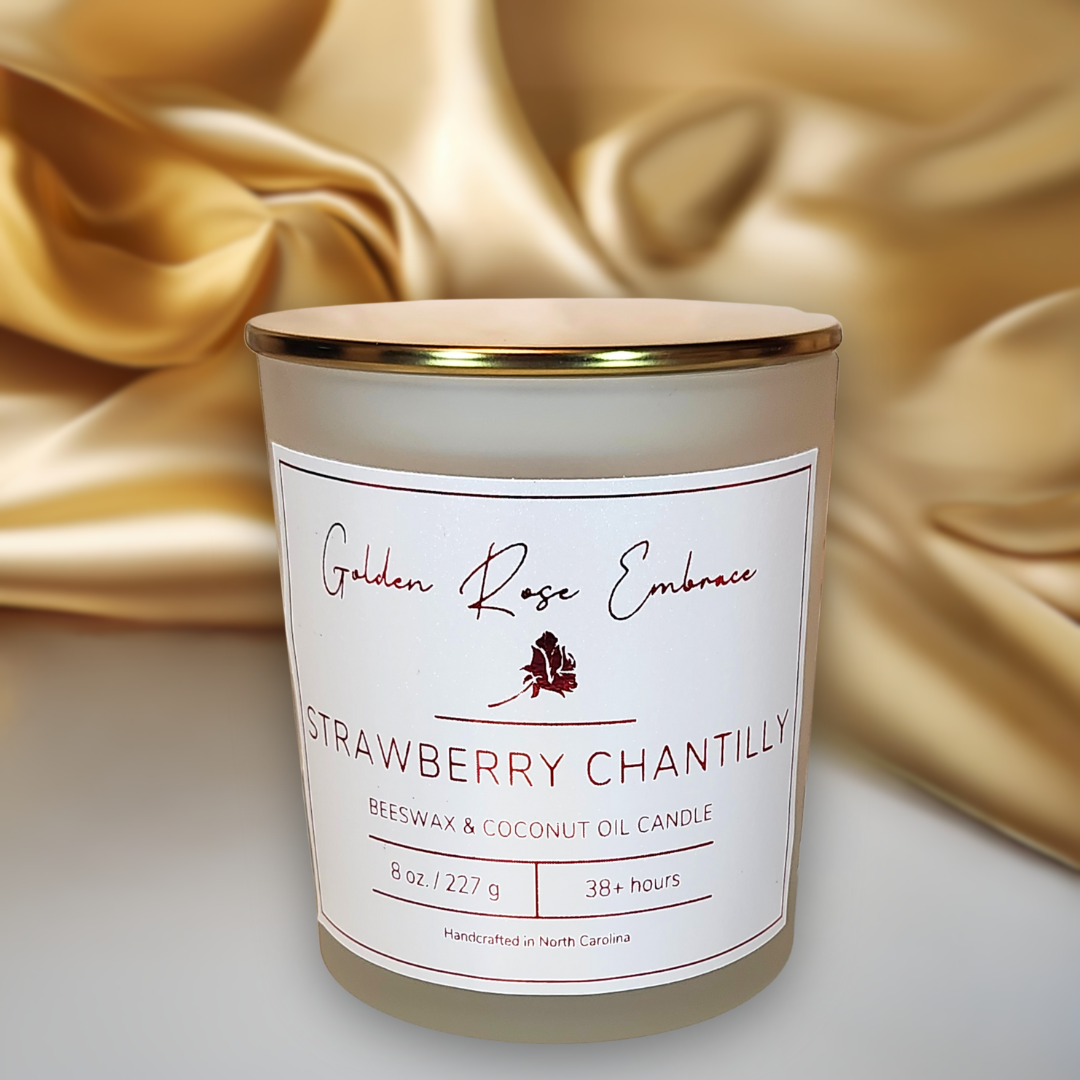 Strawberry Chantilly 8oz Candle